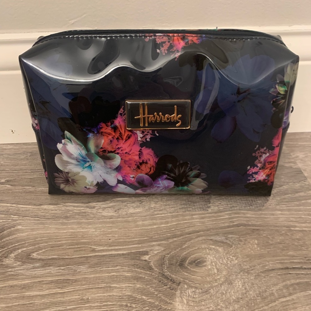 Harrods cosmetic bag